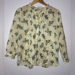 Pre-owned, Ann Taylor Loft women's blouse, size S Beautiful EUC‎ 100% cotton